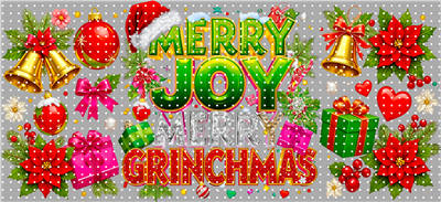 16oz Christmas-S 1798